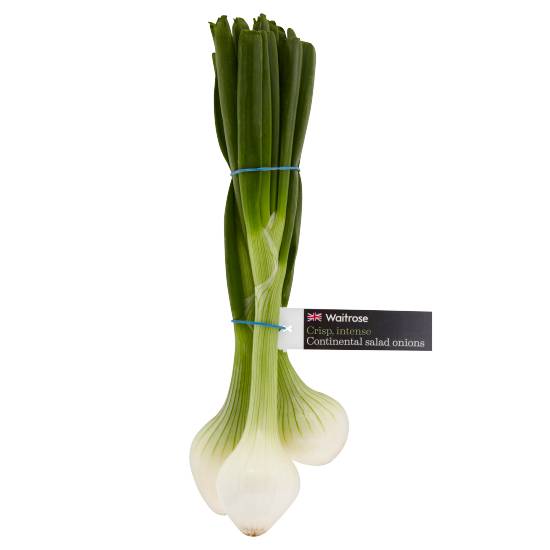 Waitrose & Partners Salad Onions Bunch