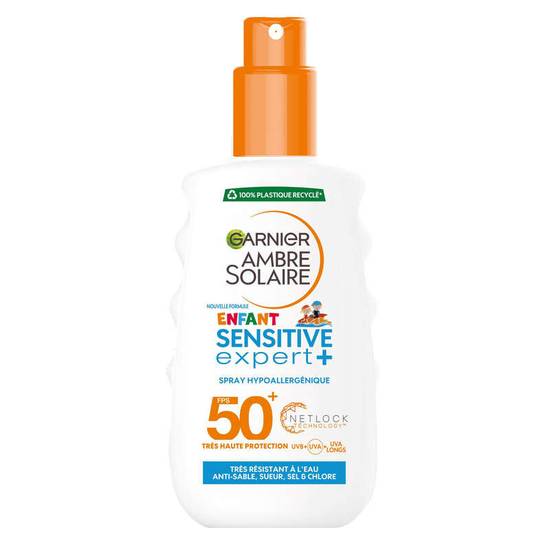 Ambre solaire - Crème FPS 50+ spray - Sensitive Expert
