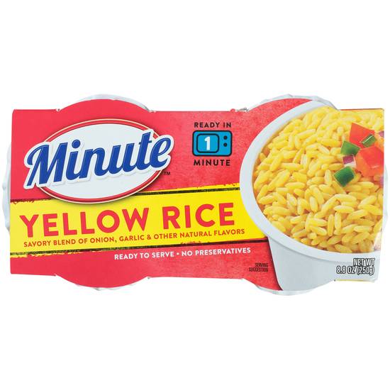 Minute Ready To Serve Yellow Rice (2 ct)