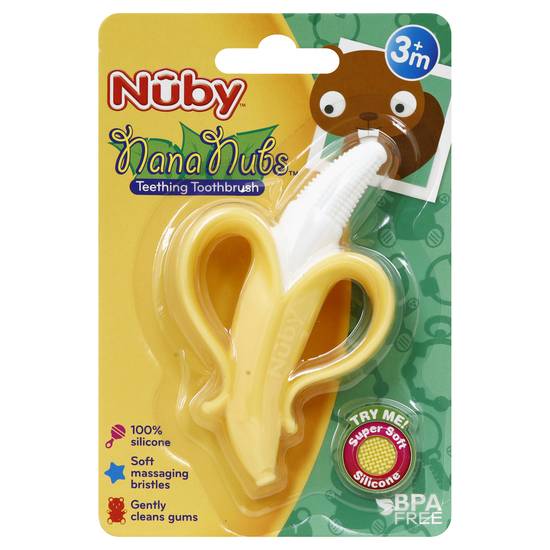 Nuby Nananubs Teething Toothbrush