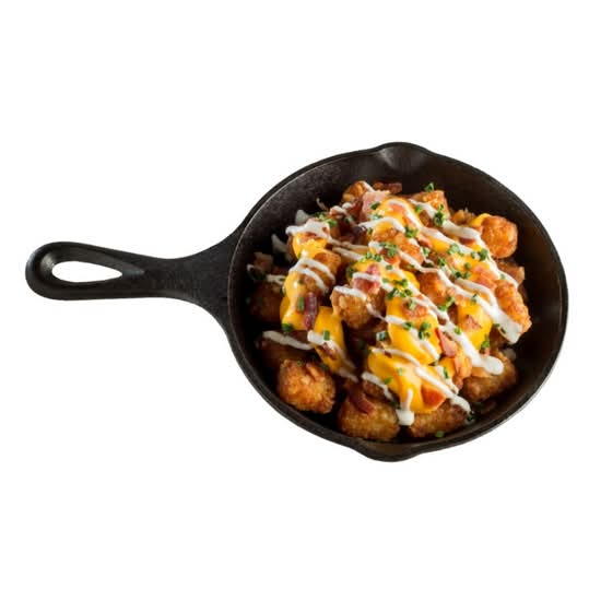 Loaded Tater Tots (592 calories)