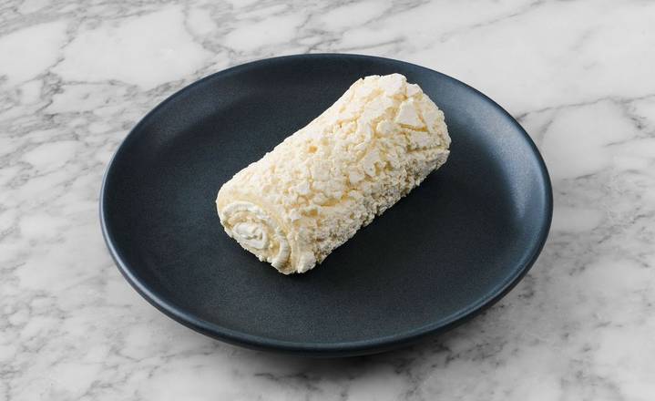 Sicilian Lemon & White Chocolate Roulade (V)