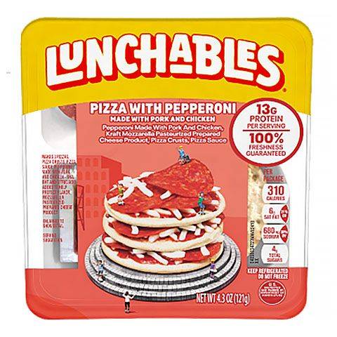 Lunchables Pizza with Pepperoni 4.3oz