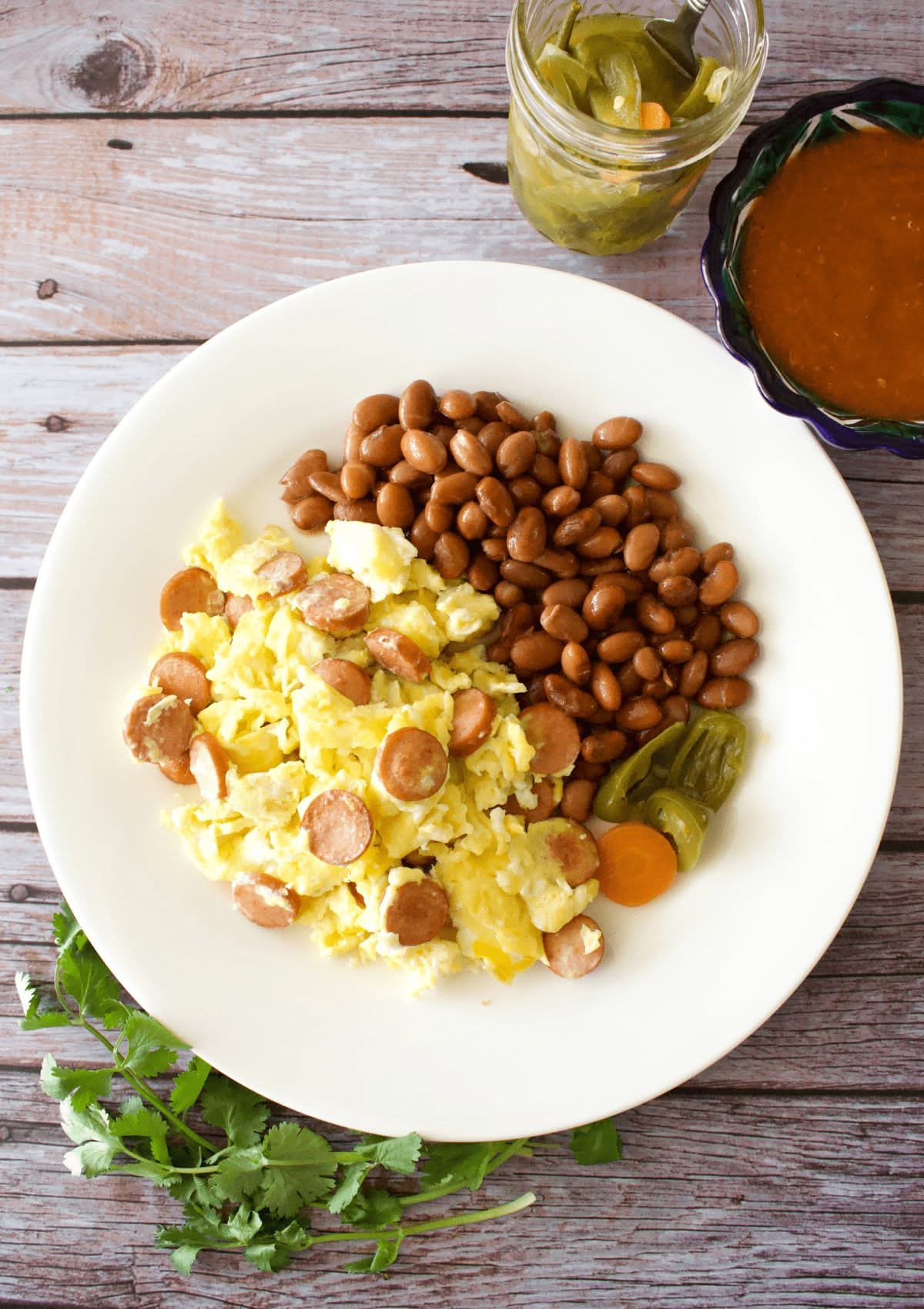 Paquete Huevos con Salchicha