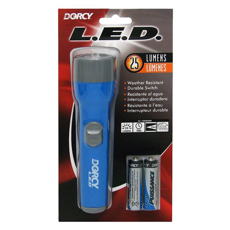 Dorcy Active Series Led Flashlight Red