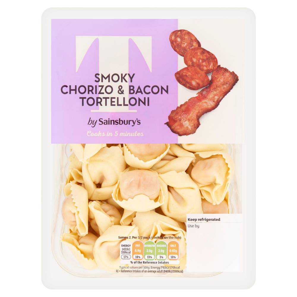 Sainsbury's Smokey Chorizo Tortelloni 300g