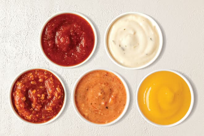 Flight of Sauces