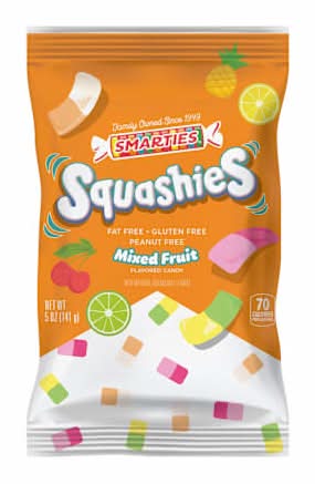 Smarties® Squashies Mixed Fruit Flavored Candy 5oz
