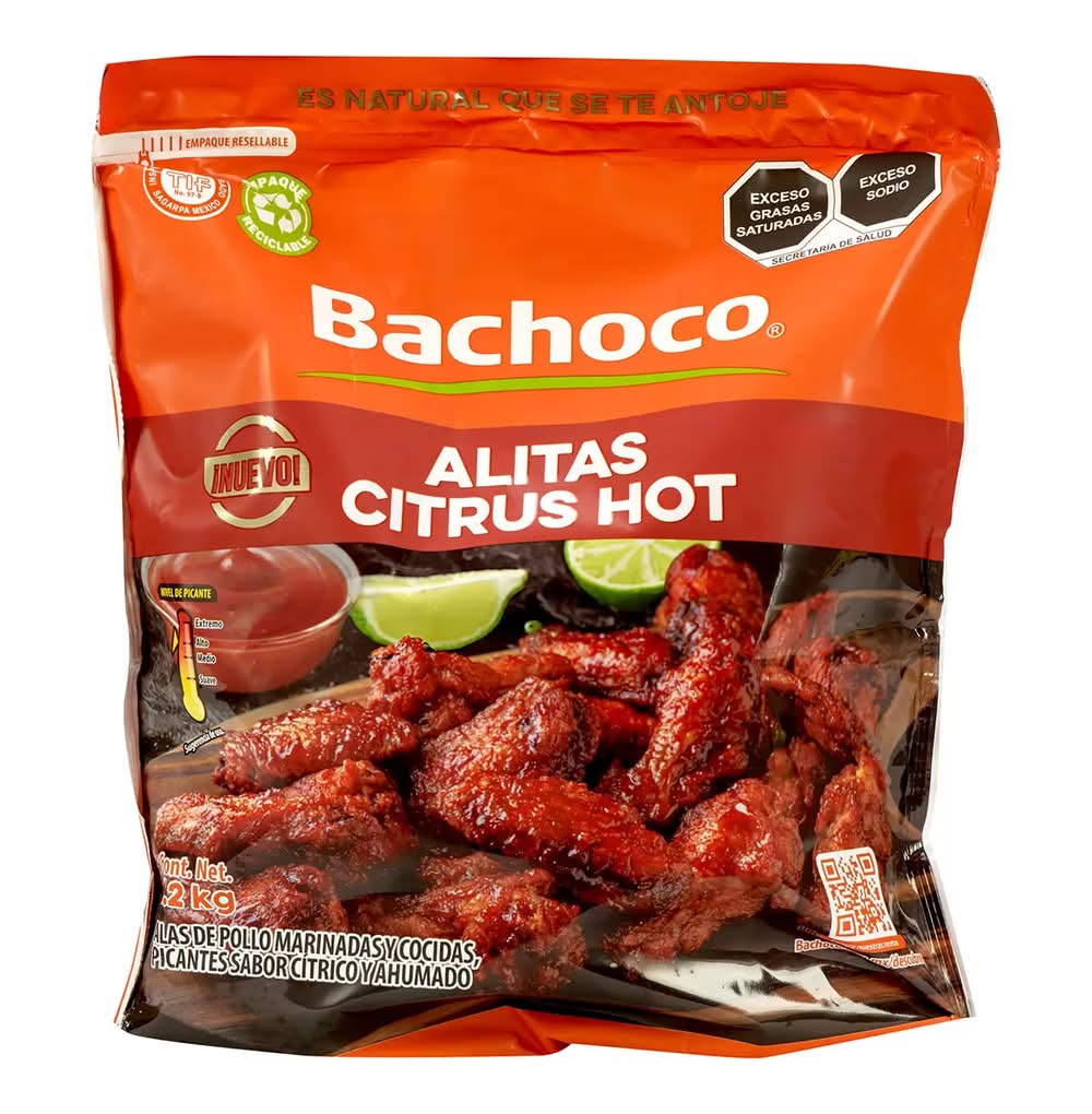 Bachoco · Alitas citrus hot (1,2 kg)