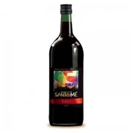 Alberto Belesso vinho brasileiro tinto suave santomé (1 L)