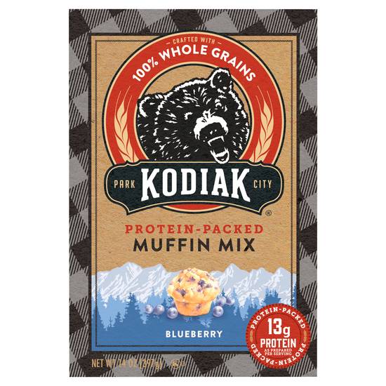 Kodiak Cakes Protein-Packed Blueberry Muffin Mix (14 oz)