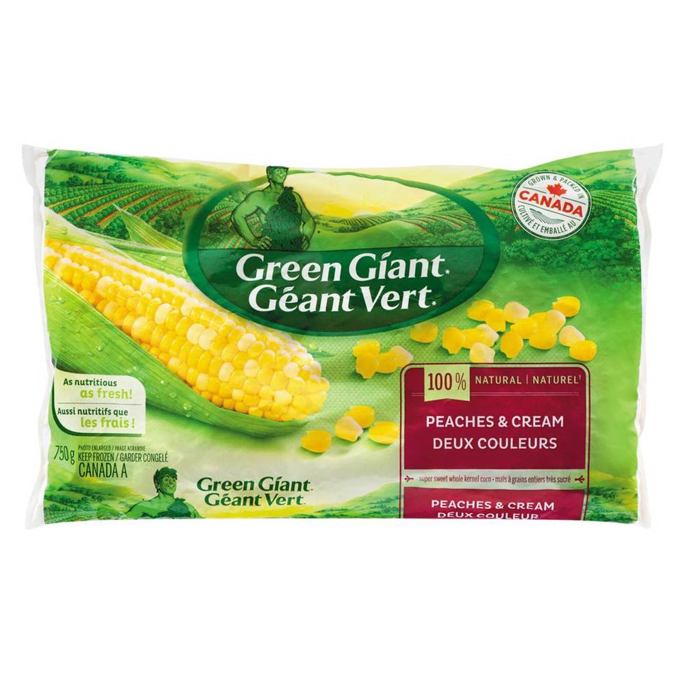 Green Giant Peaches & Cream Sweet Whole Kernel Corn (750 g)