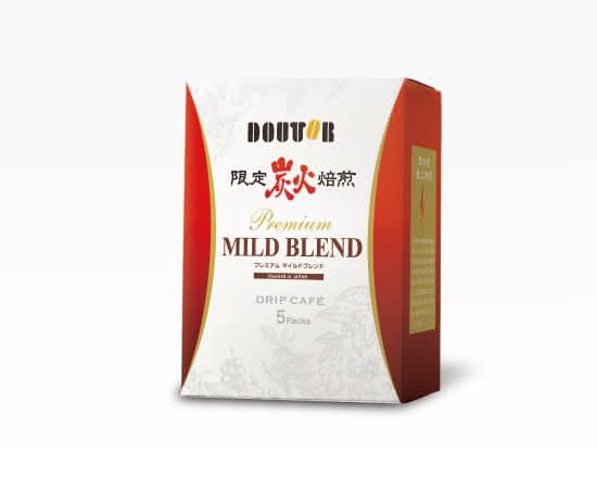 ドリップカフェ5PK・プレミアムマイルドブレンド
