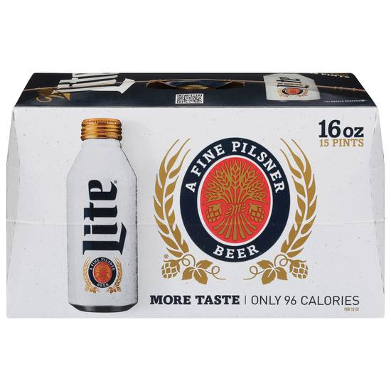 Miller Lite Pilsner Beer (15 ct, 16 oz)