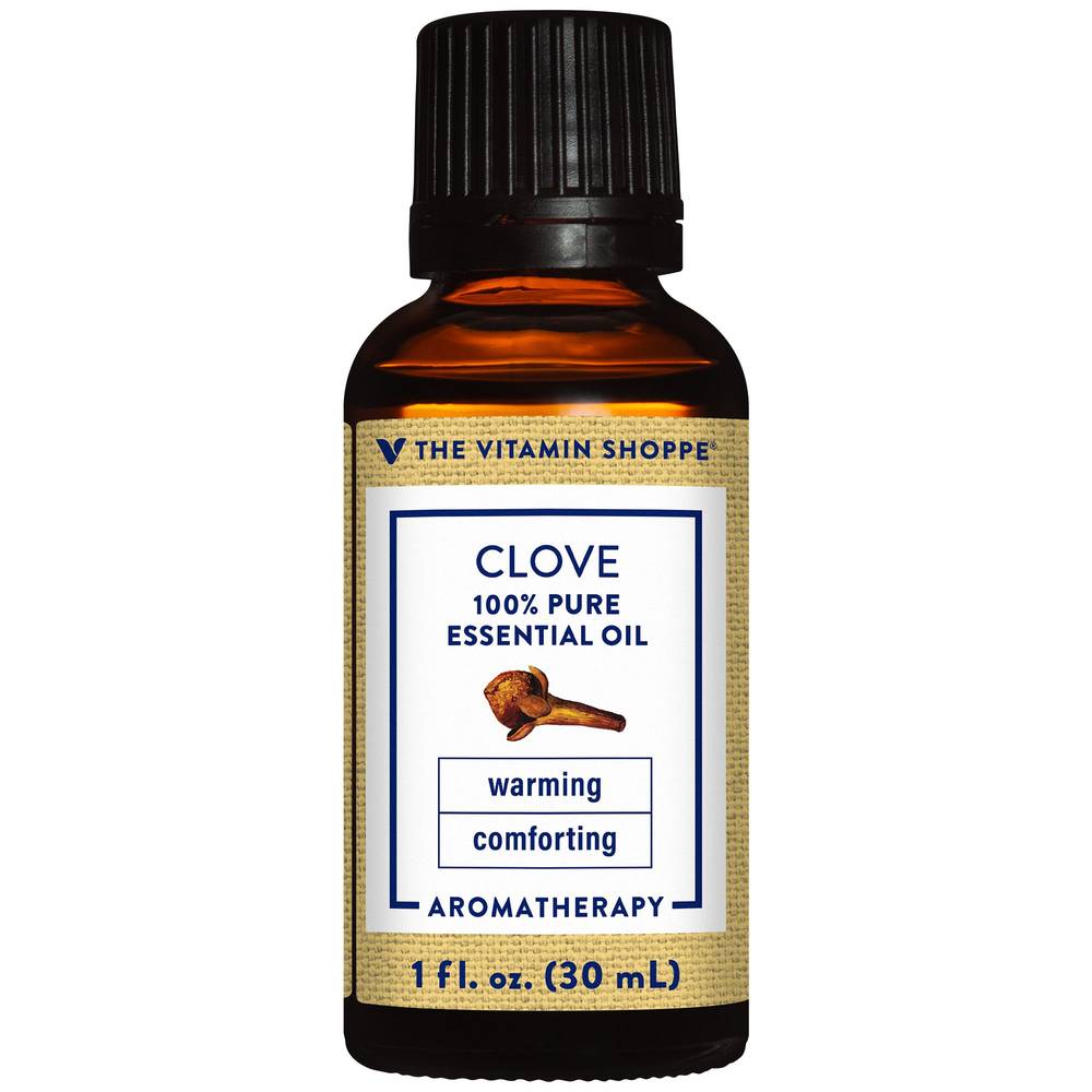 The Vitamin Shoppe Clove 100% Essential Oil (1 fl oz)