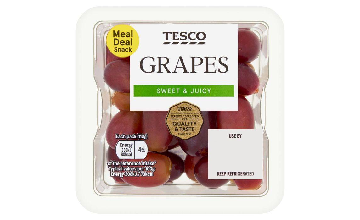 Tesco Grapes 110g (402573)