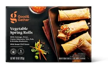 Good & Gather Frozen Spring Rolls, Vegetable (10 oz, 5 ct)