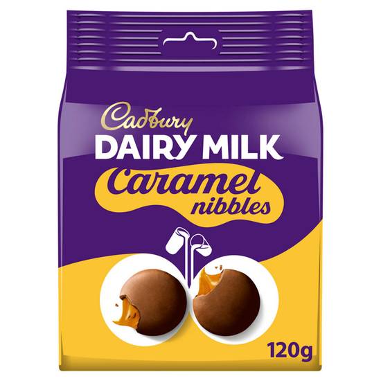 Cadbury Dairy Milk Caramel Chocolate Nibbles 120g