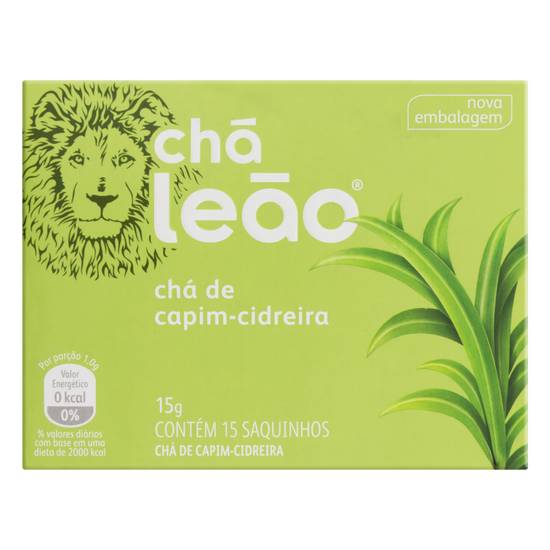 Leão chá de capim-cidreira (15 g)