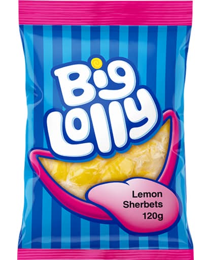 Big Lolly Lemon Sherbets 120g