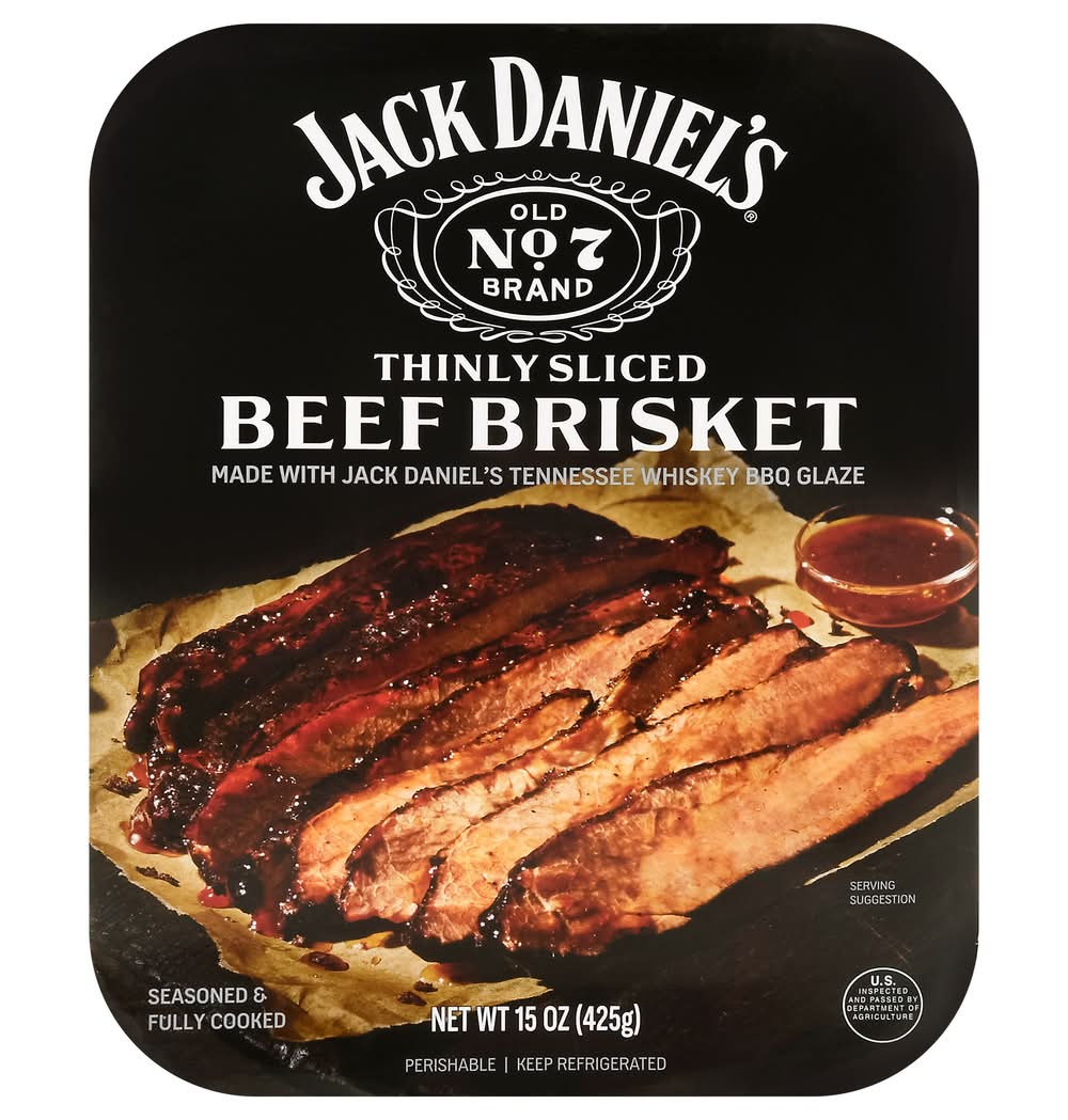 Jack Daniel's Thinly Sliced Beef Brisket (15 oz)