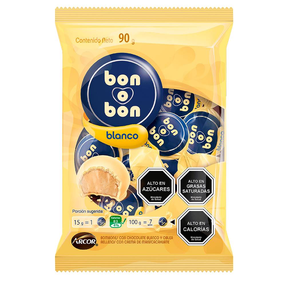 Arcor bon o bon blanco