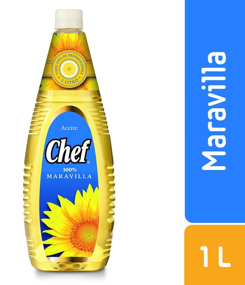 Chef · Aceite 100% de maravilla (1 L)