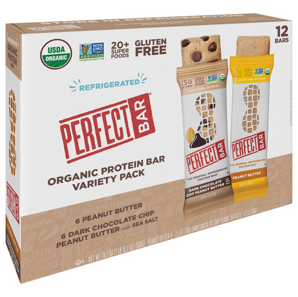 Perfect Bar Organic Protein Variety pack Bar - Delivery in Under an ...