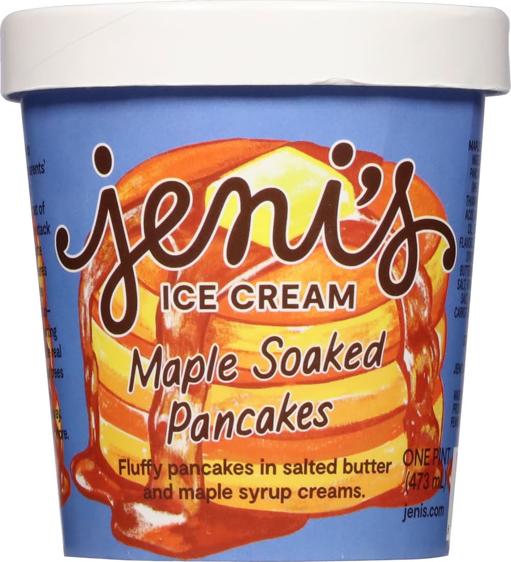 Jeni's Ice Cream, Maple Soaked Pancakes (1 pint)