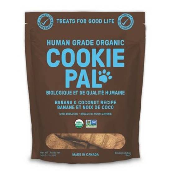 Cookie Pal Banana & Coconut Dog Treats (300 g)