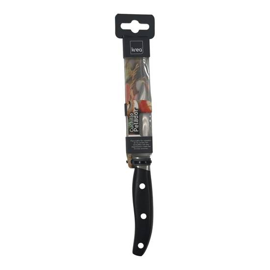 Cuchillo pelador mango negro