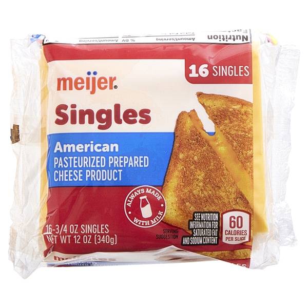 Meijer American Cheese Singles (16 ct)