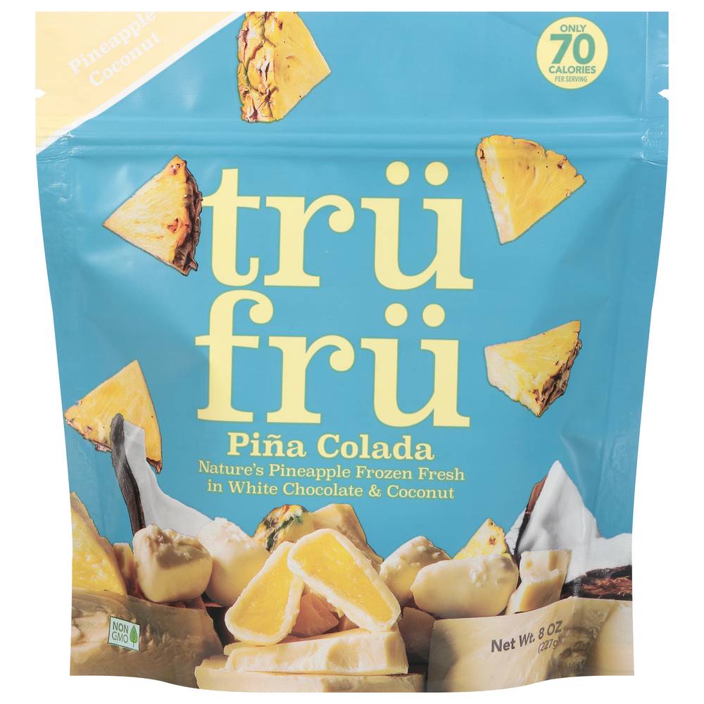 Tru Fru Pineapple White Chocolate & Coconut Pina Colada (8 oz)