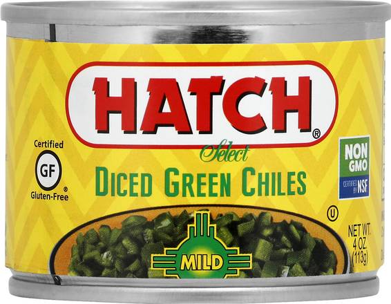 Hatch Diced Mild Green Chiles (4 oz)