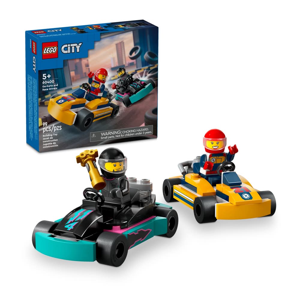 LEGO City Go-Karts & Race Drivers Building Toy 5y+ (99 ct)