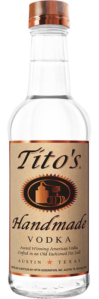 Tito's Handmade Vodka Handmade Vodka (375 ml)
