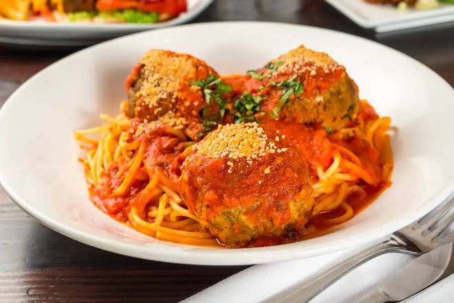 Spaghetti and Meatballs (Vegan)
