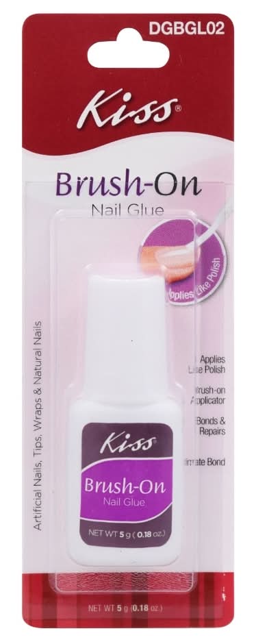 KISS Brush on Nail Glue (0.18 oz)