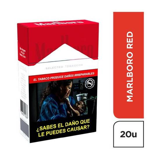 Marlboro Cigarrillo Rojo Cajetilla X 20 Uni