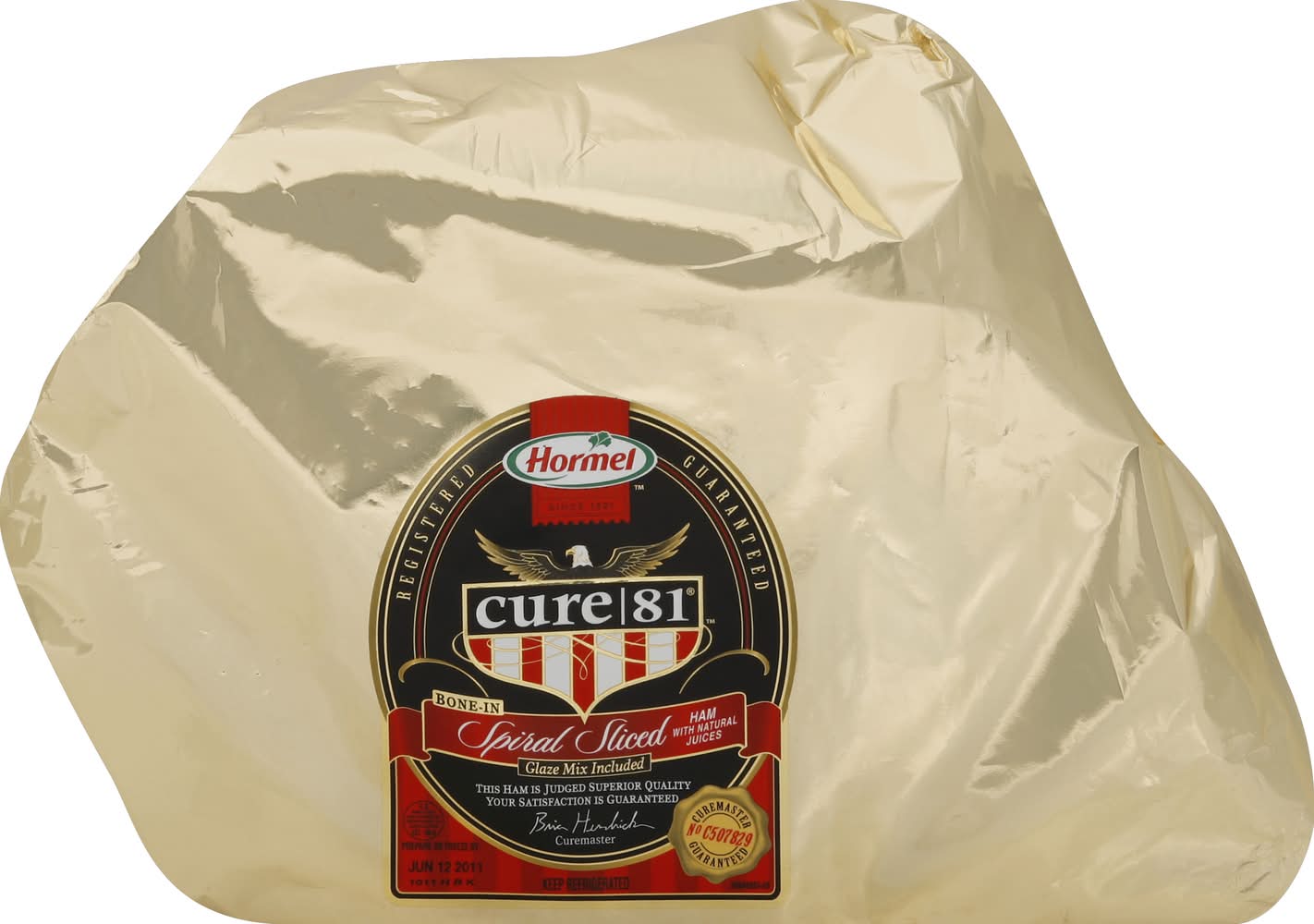 Hormel Cure 81 Bone in Spiral Sliced Ham
