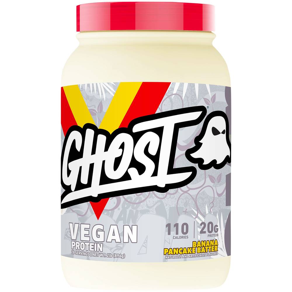 Ghost Vegan Protein Powder (2 lb) (banana - pancake batter)