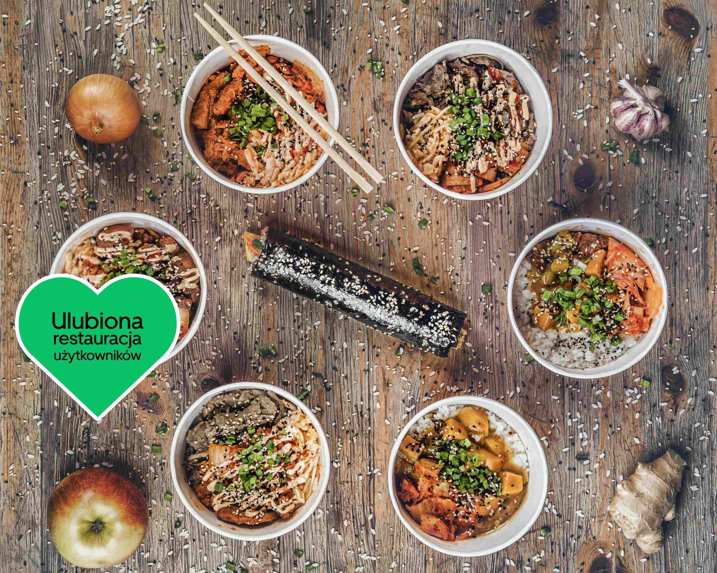 Dostawa z restauracji CHINGU Korean street food Grunwald Wrocław