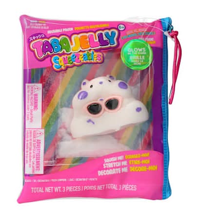 Taba Jelly™ Squeezeables Scented Jelly Squish Toy White Hamster