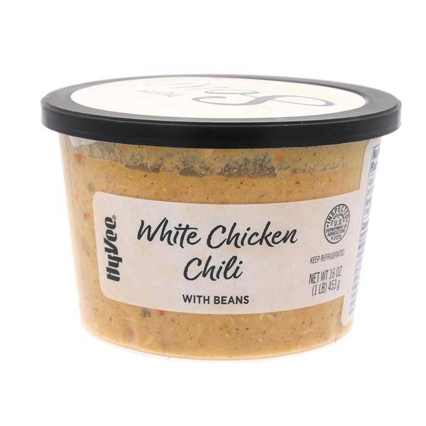 Hy-Vee White Chicken Chili With Beans (16 oz)