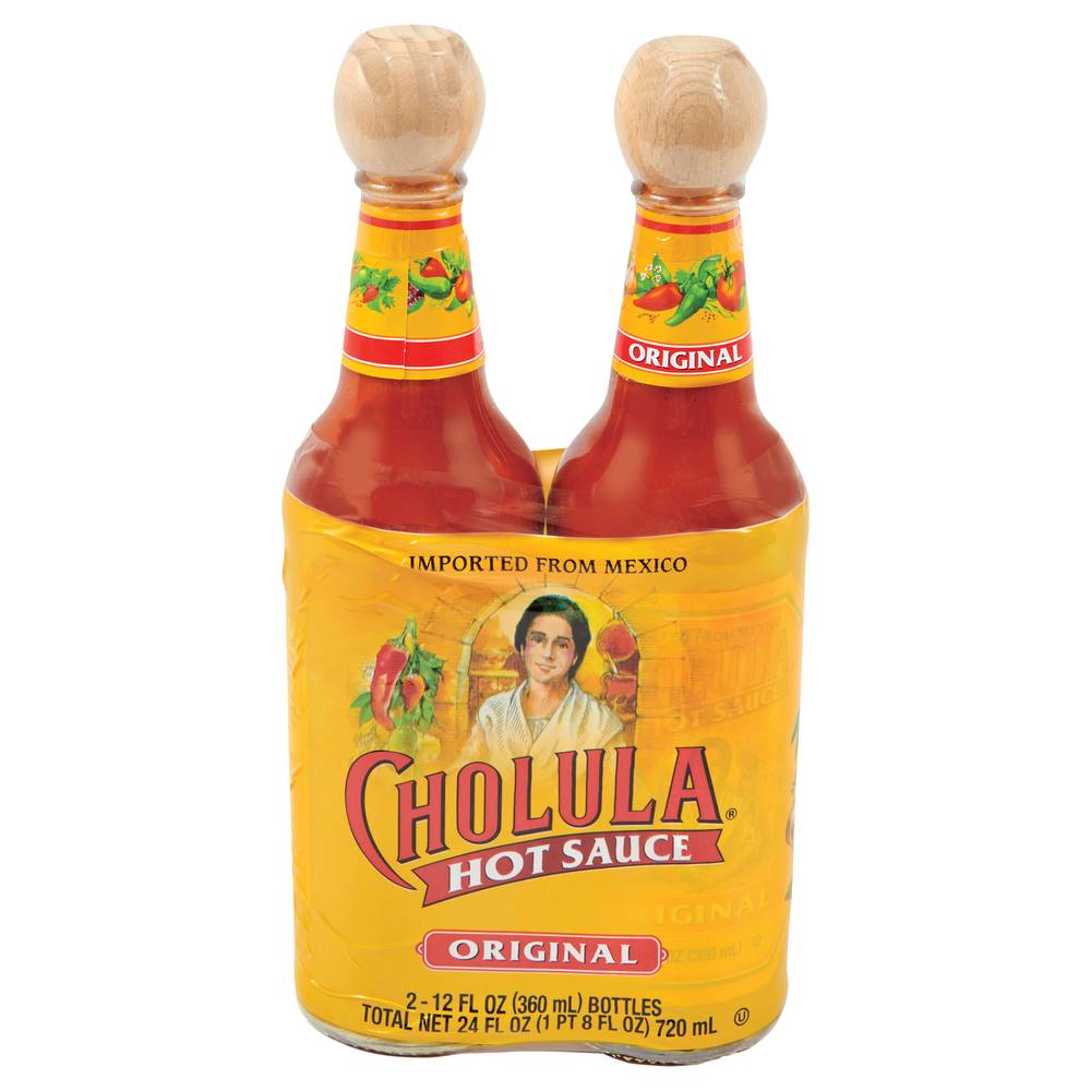 Cholula Original Hot Sauce (2 ct, 12 fl oz)