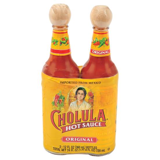 Cholula Original Hot Sauce (2 ct, 12 fl oz)