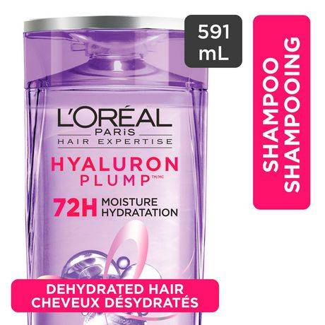 L'Oréal Paris Hair Expertise Hyaluron Plump Shampoo With Hyaluronic Acid (591 ml)