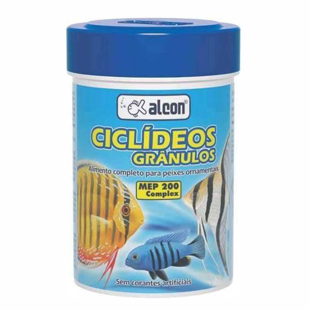 Alcon ração para peixes ciclídeos grânulos (30g)