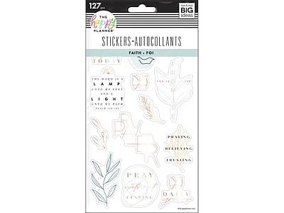 The Happy Planner Simple Faith Stickers, Assorted (5 x 127 ct)