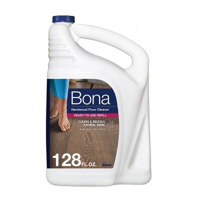 Bona Floor Cleaner Refill, Unscented Hardwood (128 fl oz)